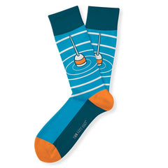 Two Left Feet Socks - Gone Fishing SALE