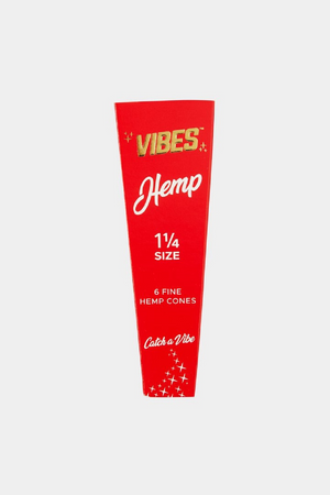 Vibes Hemp Cone 6 Pack 1.25 SALE