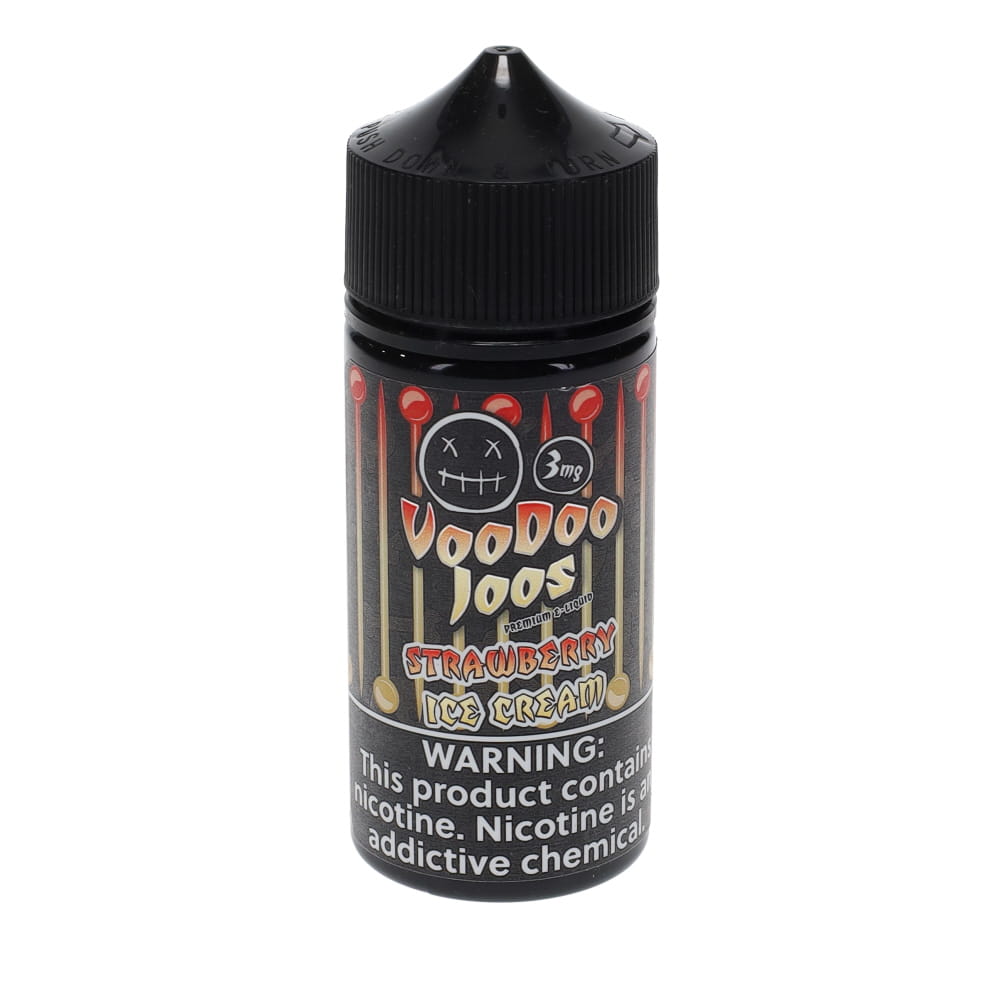 Voodoo E-Liquid 100ml - Strawberry Ice Cream