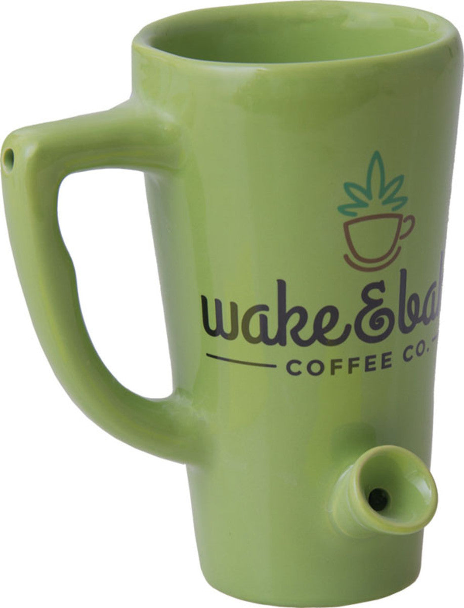Wake N Bake Ceramic Pipe Mug