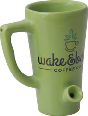 Wake N Bake Ceramic Pipe Mug