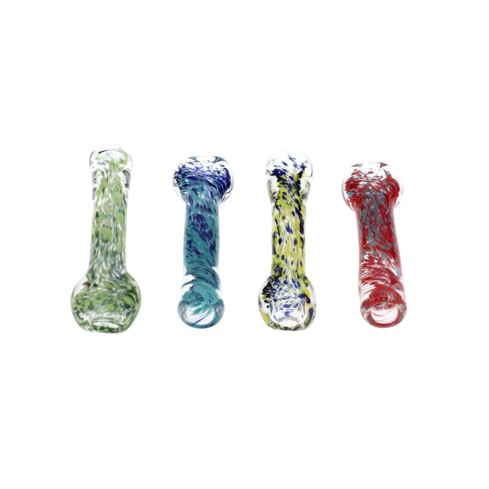 Chauncey Glass Assorted Color Frit Chillum