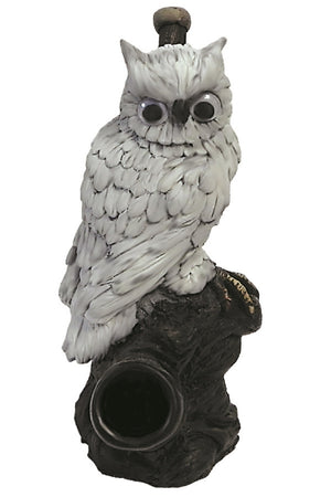 White Owl Stand Up Pipe - Medium SALE