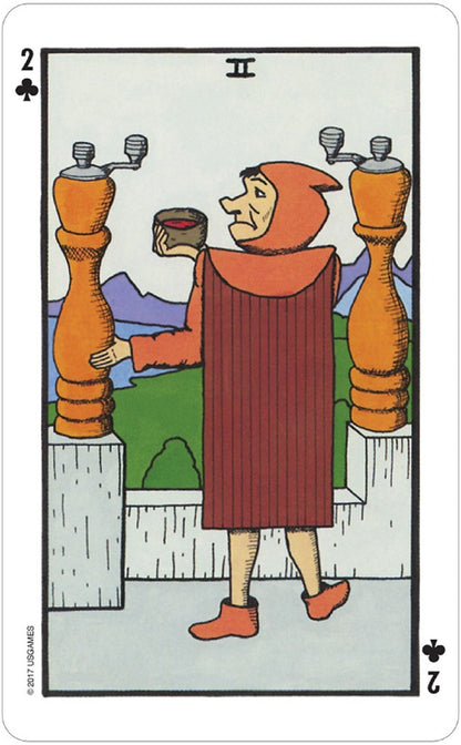 The Wonderland Tarot Deck in Tin