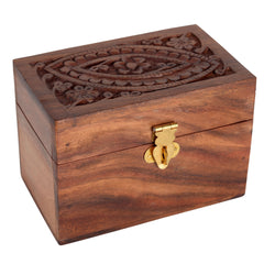 Wooden Box Essential Oil Organizer