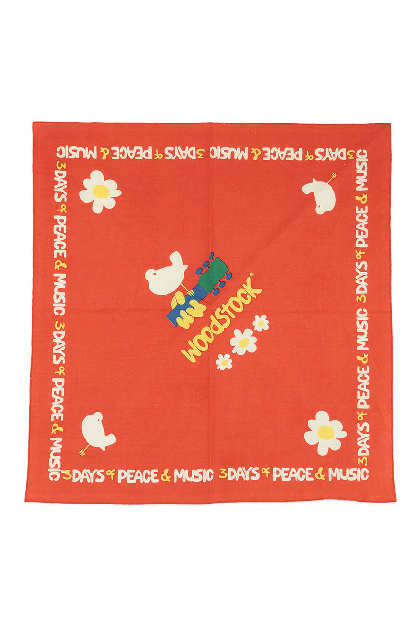 Woodstock Peace Bandana