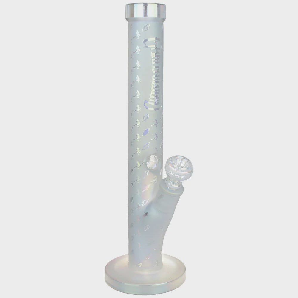 Pulsar x Grateful Dead 16" Bolts And Skellies Straight Waterpipe