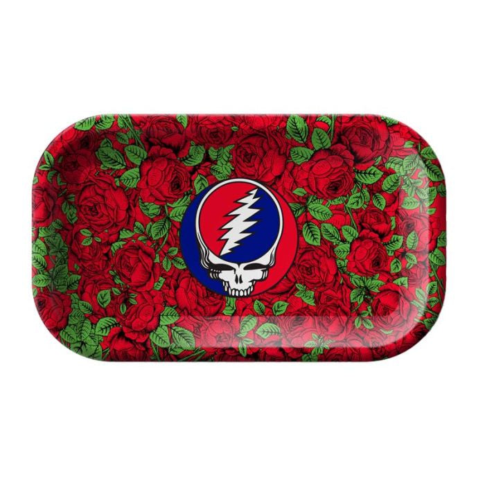 Blazy Susan x Grateful Dead Rolling Tray - Rose Steal Your Face