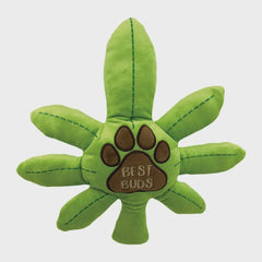 Stoned Puppy Dog Toy - Squeaky Best Buds